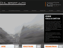 Tablet Screenshot of chl-sportauto.com